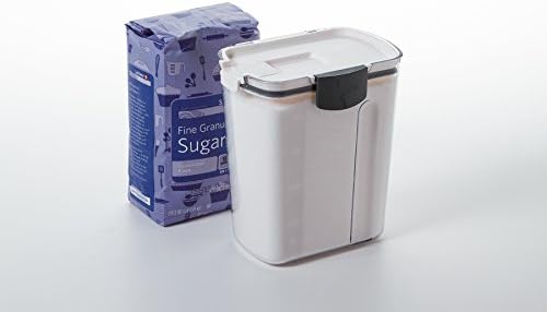 ProKeeper Sugar Storage Container, Airtight Seal for Freshness, 2.5-Quart Capacity