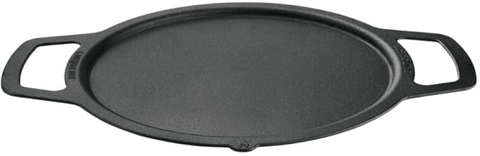 Solo Stove Ranger Cast Iron Griddle Top, Cookware for Ranger fire pit, Fireplace accessory, Cooking surface: 14.25", Weight: 12.5 lbs