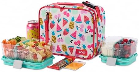 PackIt Freezable Classic Lunch Box, Fruit Toss