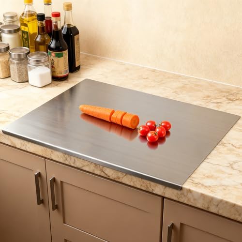 304 Stainless Steel Cutting Board for Kitchen Countertop