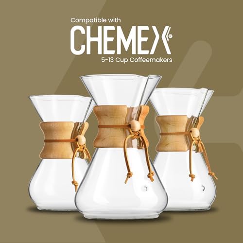 Chemex Bonded Filter - Circle - 100 ct - 2 Pack - Exclusive Packaging