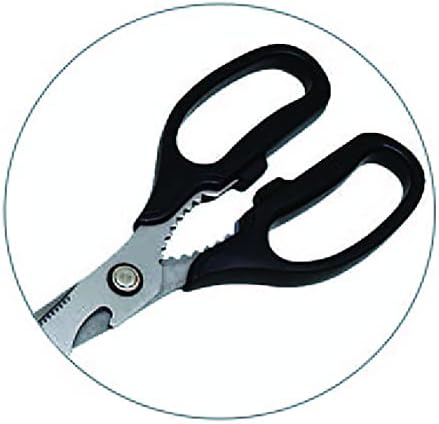 All-Purpose and Quality Kitchen Safe Scissors for Food, Kalbi Meat Cutting Shears, Rib, Meat, Korean Style Grill Food Heavy Duty Durable 3T Stainless Steel, Korean BBQ (250mm - 9.85 Inch)