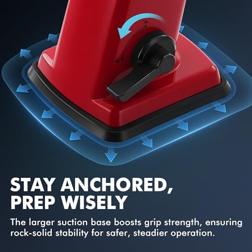 Geedel Upgraded Rotary Cheese Grater Hand Crank, Vegetable Shredder Slicer