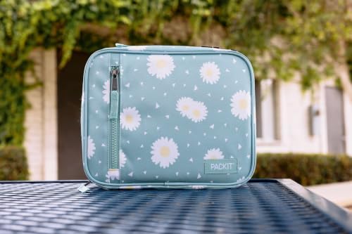 PackIt Freezable Classic Lunch Box, Daisy Sage
