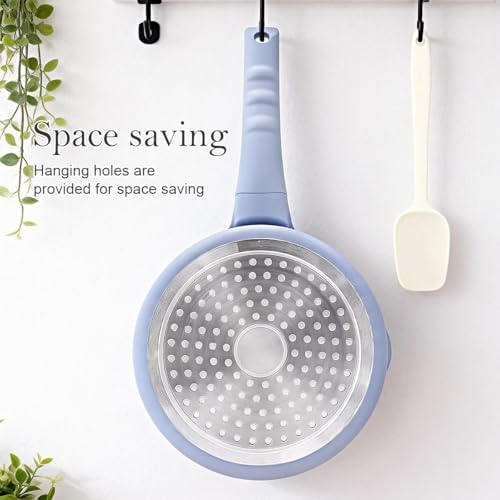 2 Quart Saucepan with Lid, Nonstick Sauce Pan Small Soup Pots for Cooking, Sauce Pot with Lid Compatible for All Stoves, Milk Pan with Removeable Handle, Oven& Dishwasher Safe
