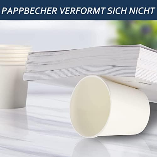 300 Count - 4 oz Small Paper Mouthwash Bathroom Mini Disposable Cups