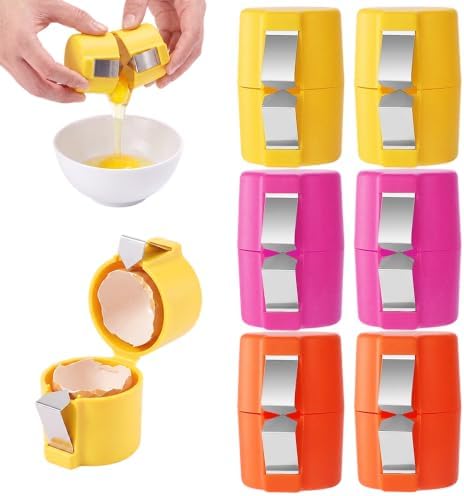 2027 New Egg Shell Opener, Egg Separator Egg Cracker Tool for Raw Eggs