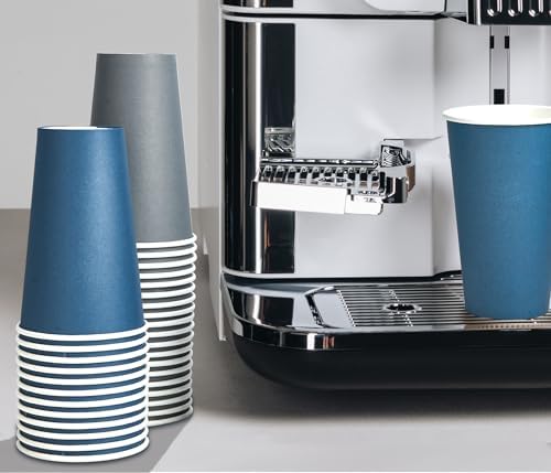 LITOPAK 100 Pack 20 oz Disposable Paper Coffee Cups with Lids