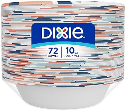 Dixie Paper Bowls, 10 Ounce, 144 Count | Paper