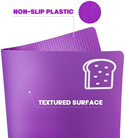 Goodluck 7 Pieces Flexible Cutting Boards, BPA Free Plastic Cutting Boards for Kitchen, Non Slip Cutting Mat for Meat and Vegetables (Pack of 2)