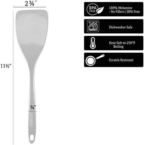 Reston Lloyd Calypso Basics 100% Melamine, 1 Piece, White (Pack of 2)