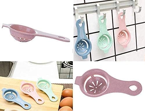 Egg Yolk White Separator 3PCS Egg Separator Egg Yolk Separator Food Grade Egg White Filter Egg Separator Tool Kitchen Baking Gadget