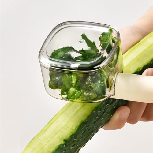 Peeler with Container,Storage Vegetable Peeler,Mess Free Peel Catcher,Stainless Steel Blade for Home Kitchen Fruit Prep