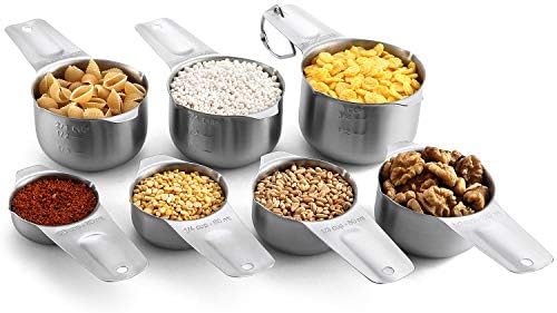 Spring Chef Stainless Steel Measuring Cups and Spoons Set of 20 w/Leveler