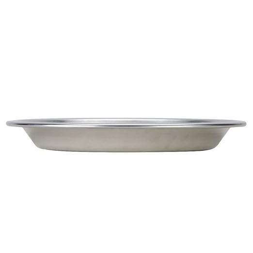 American METALCRAFT, Inc. 801 Deep Dish Pie Pan Silver, 8”