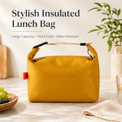 Insulated Lunch Bag for Women,Reusable Lunch Box Tote Bags