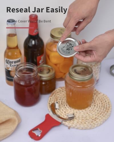 CYDW Mason Jar Opener Tool with Soft Touch Handle, for Canning Supplies