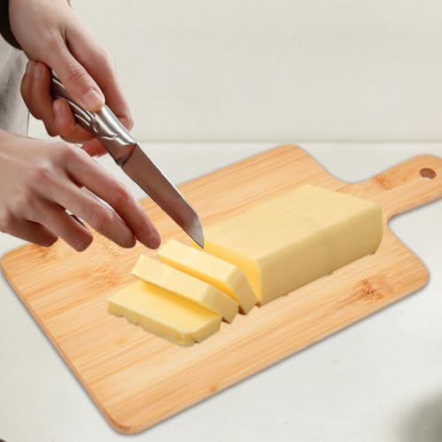 10pcs Wood Cutting Boards Bulk for Kitchen, 15x7 inch Personalized Bamboo Charcuterie Boards Customized Laser Engraving Serving Chopping Board for Pizza, Cheese, Dessert, Fruit, Vegetables
