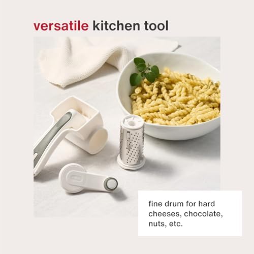 Zyliss Classic Rotary Grater, NSF-Certified Restaurant Cheese Grater