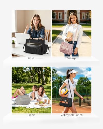 HSHRISH Lunch Box for Women Large Insulated Tote Lunch Bag