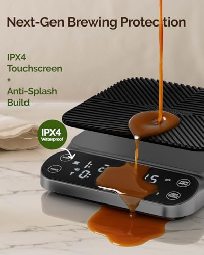 Maestri House S3 Pour Over Coffee Scale with Timer, 3kg/0.1g