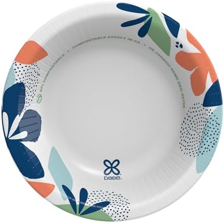 Dixie Small Paper Bowls, 10 Oz Disposable Bowls for Snacks, 280 Count