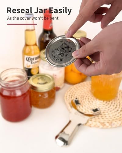 CYDW Mason Jar Opener Tool with Soft Touch Handle, for Canning Supplies