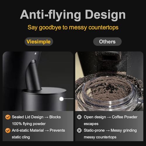 Gen 4 Electric Burr Coffee Grinder, Single Dose, Espresso, Black