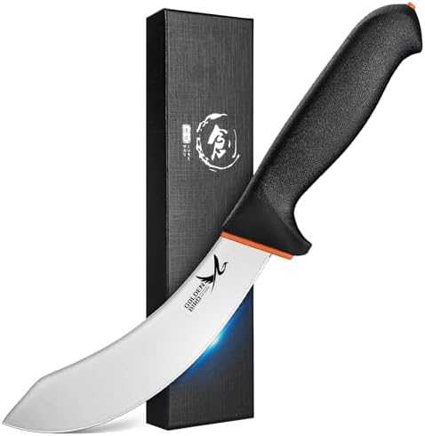 Golden Bird Professional Skinning Knife for Hunting, Meat Cutting - 6 Inch