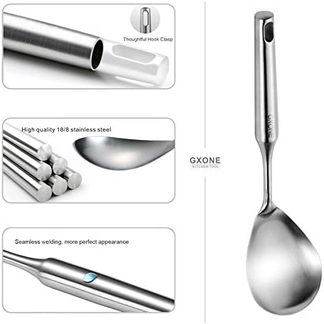 Large Serving & Cooking Spoon,for Cooking and Buffets,304 Stainless Steel