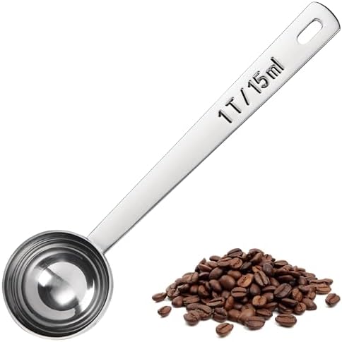 U-Taste Coffee Scoop 1 Tablespoon, 4.3in Long Handle Tbsp Measuring Spoon
