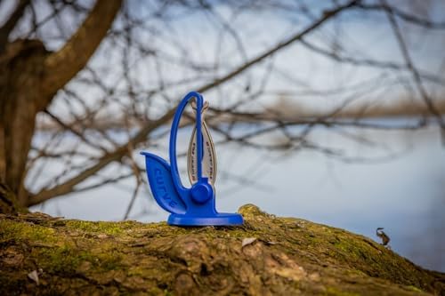 Warthog V-Sharp Curve Knife Sharpener, 325 Grit Diamond Hones, Blue