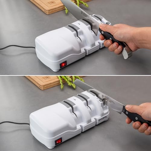 SHARPAL 198H Electric Knife Sharpener 3 Stage with Diamond Wheels