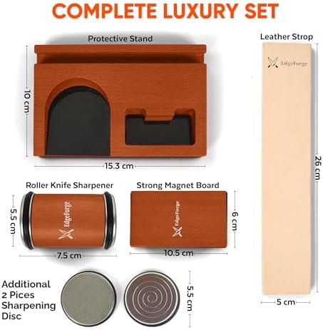 Rolling Knife Sharpener (Premium Set)