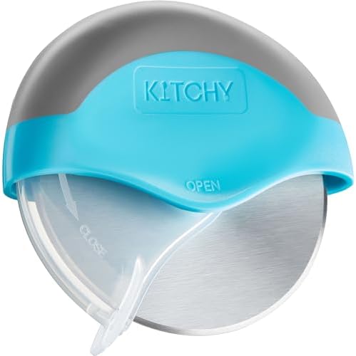 Kitchy Pizza Cutter Wheel, Sharp Blade, Easy to Clean, Non-Slip Handle
