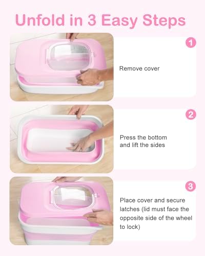 10-13 Lbs Airtight Dog Food Storage Container,Collapsible Pet Food Storage