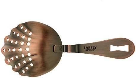 Barfly Bar Strainer, Antique Copper