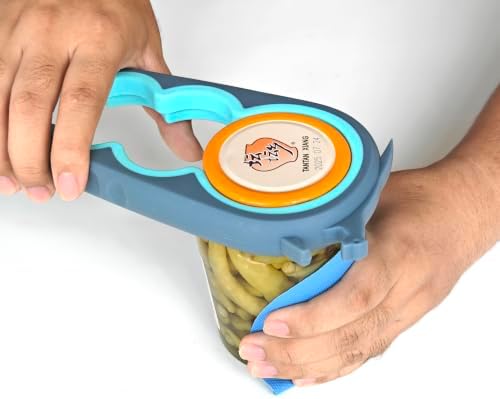 Otstar Jar Opener with Gripper Pads for Weak Hands, Seniors with Arthritis