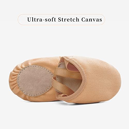 Stelle Half Soles Dance Shoes Women Canvas Lyrical Ballet Pirouette Turners