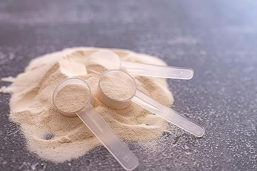 50 Pack Teaspoon Measuring Spoons, 1 Tsp (5 mL) Plastic Creatine Scoops
