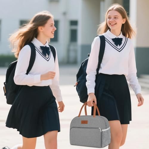 Coobiiya Insulated Lunch bag Women Reusable Cute Lunch Box for Women