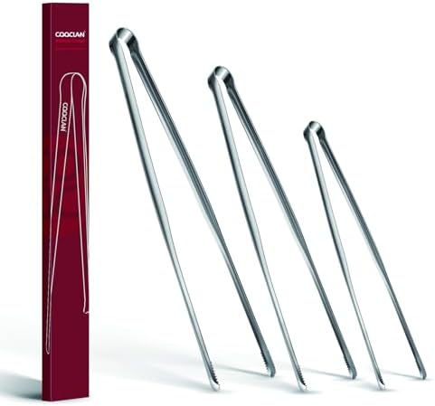 Precise Serrated Non-Slip Tips Cooking Tongs (9.5" & 11.5" & 13.5")