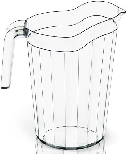 DecorRack 24 Pack 75 oz Polycarbonate Pitchers, Beverage Dispenser