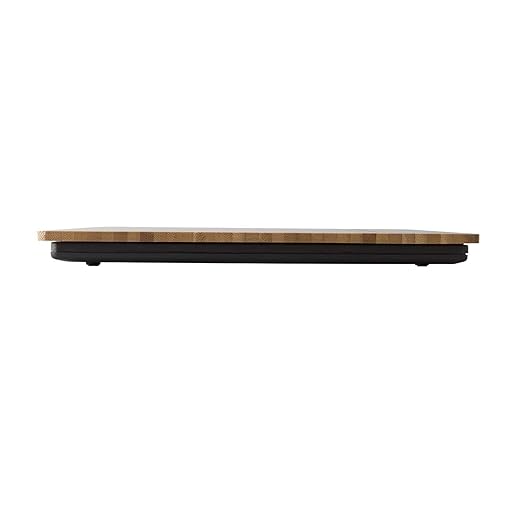 Taylor 382821 Digital Kitchen Scale, 11 Lb, Bamboo