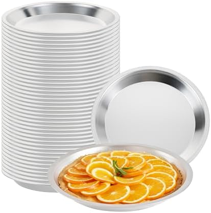 Restaurantware Aluminum Gauge Pie Pan