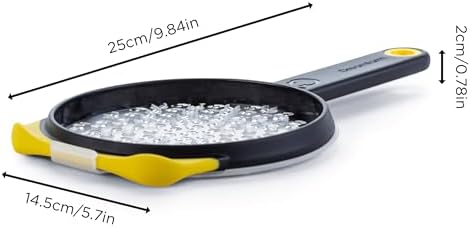 Dreamfarm Ograte Double Sided Cheese Grater - 3mm Medium Grating, Yellow