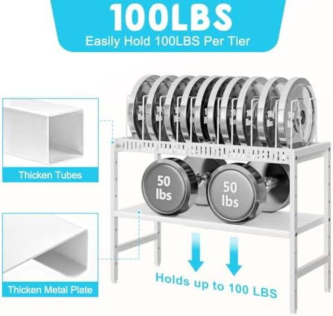 2-Tier Pots and Pans Organizer Under Cabinet,Expandable Pots Lid Organizers