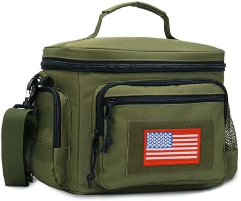 Lunch Box for Men, 12L Leakproof Tactical Lunch Bag Large Cooler for work