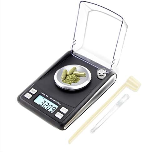 Fuzion Milligram Scale 50g/0.001g, Powder Scale with 6 Accessories