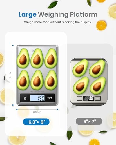 RENPHO Smart Food Scale with app, Nutritional Calculator, Stainless Steel